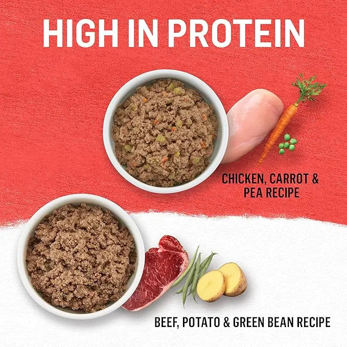 Purina Beyond Grain Free, Natural Pate Wet Dog Food, Chicken & Beef Recipe Variety Pack - (12) 13 oz. Cans - PAWPICO