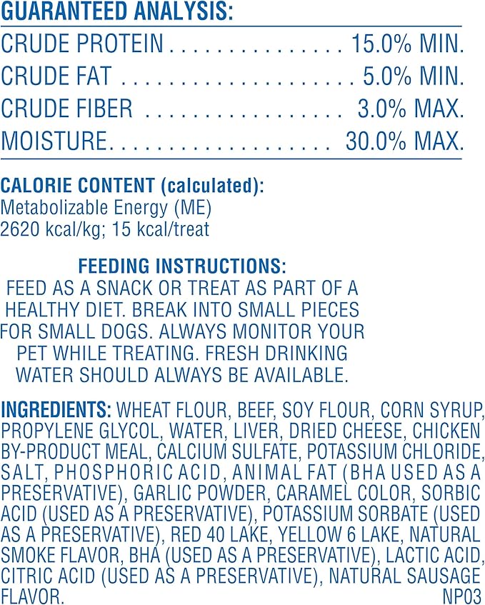 Canine Carry Outs Dog Treats, Sausage Links, 22.5 Ounce (Pack of 6), Made with Real Beef - PAWPICO