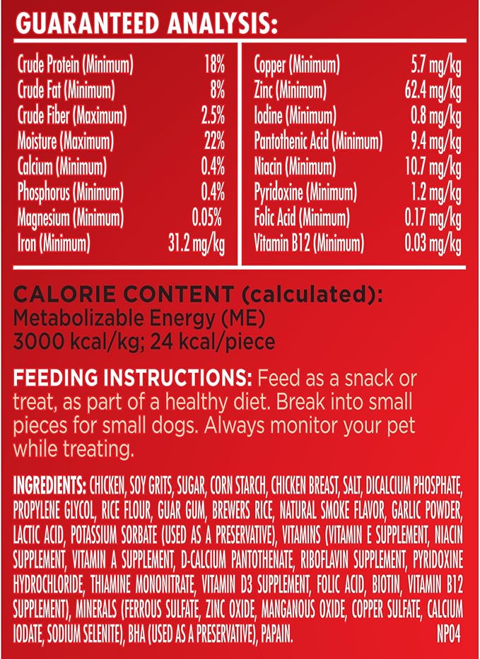 Milk-Bone Soft & Chewy Dog Treats, Chicken Recipe With Chicken Breast, 25 Ounce Container - PAWPICO