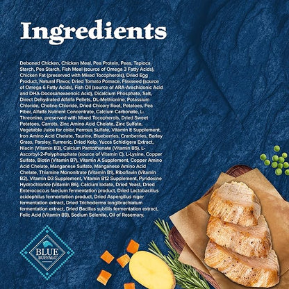 Blue Buffalo Wilderness Puppy High-Protein Dry Dog Food with Real Chicken, Grain-Free, Made in the USA with Natural Ingredients, Chicken, 4.5-lb Bag - PAWPICO