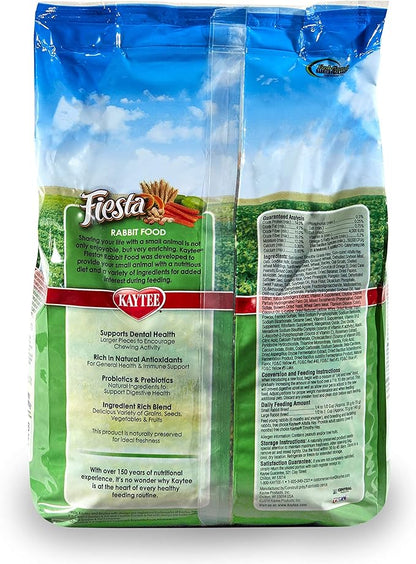 Kaytee Fiesta Pet Rabbit Food, 6.5 Pound Kaytee