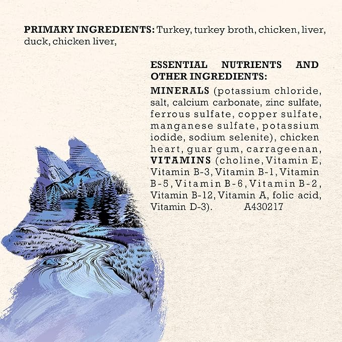 Purina Beyond High Protein, Grain Free, Natural Pate Wet Dog Food, WILD Turkey, Liver & Duck Recipe - (12) 13 oz. Cans - PAWPICO