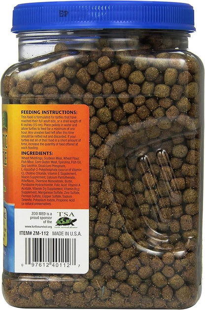 Zoo Med Natural Aquatic Turtle Food, Maintenance Formula, 24-Ounce ZooMed