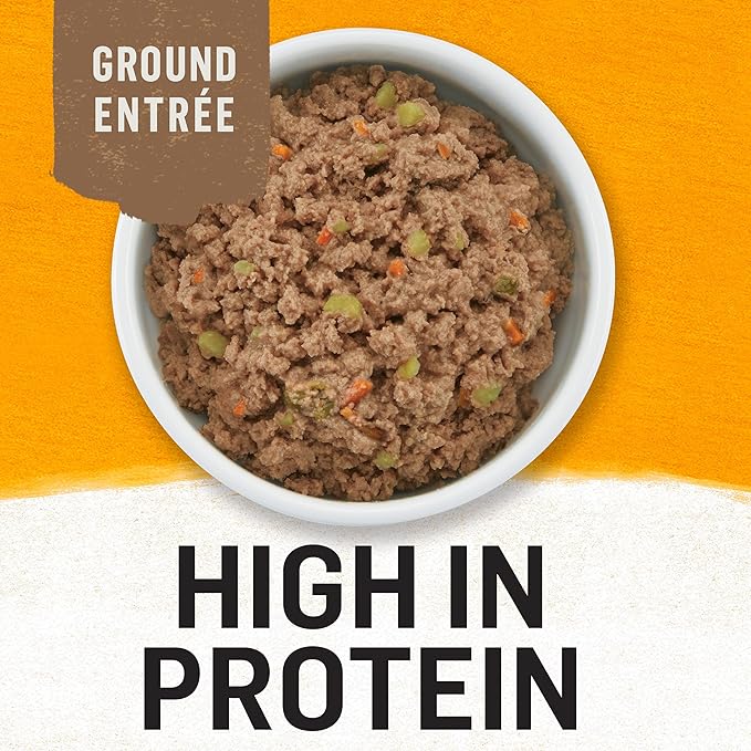 Purina Beyond Grain Free, Natural Pate Wet Dog Food, Grain Free Chicken, Carrot & Pea Recipe - (12) 13 oz. Cans - PAWPICO