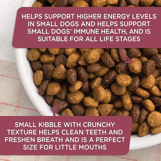Rachael Ray Nutrish Little Bites Dry Dog Food, Chicken & Veggies Recipe for Small Breeds, 14 Pounds - PAWPICO
