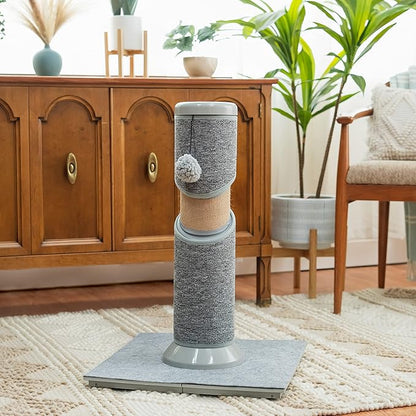 Kitty City Sisal Post Scratcher, Tremendous Twist Post - PAWPICO