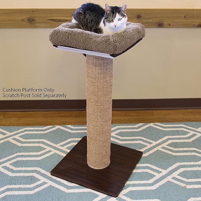 Kitty City Sisal Post Scratcher, Perch Platform - PAWPICO