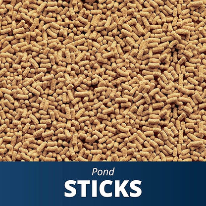 TetraPond Pond Sticks, Pond Fish Food, for Goldfish and Koi, 1.72 Pounds Tetra