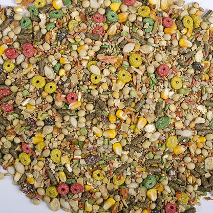 Wild Harvest Hamster and Gerbil Advanced Nutrition Diet, 4-Pound, Multicolor, One Size (E1950W), 4 pounds (Pack of 2) Wild+Harvest