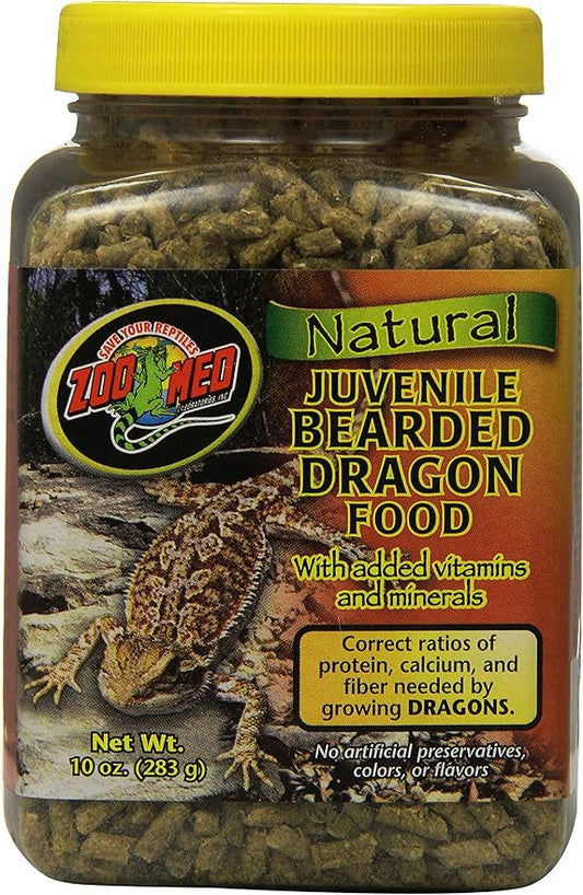 Zoo Med Laboratories Szmzm73 Beard Dragon Juvenile Soft-Moist Pellet, 10-Ounce ZooMed