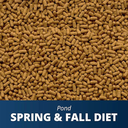 TetraPond Spring And Fall Diet 3.08 Pounds, Pond Fish Food, For Goldfish And Koi, 7 L Tetra