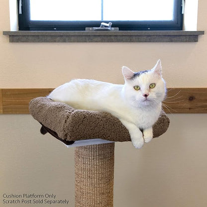Kitty City Sisal Post Scratcher, Perch Platform - PAWPICO